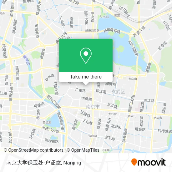 南京大学保卫处-户证室 map
