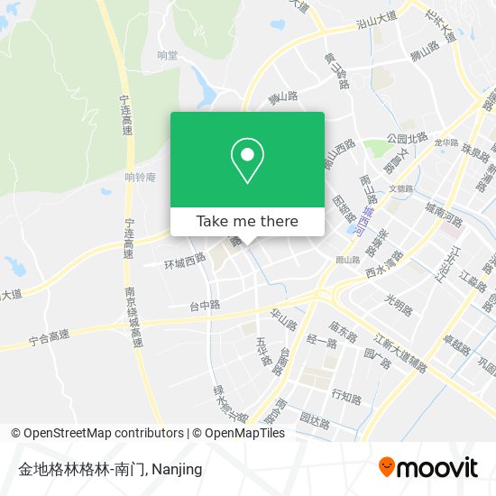 金地格林格林-南门 map