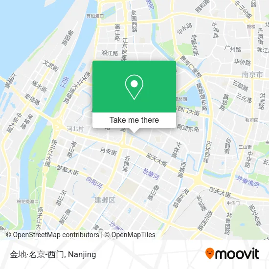 金地·名京-西门 map