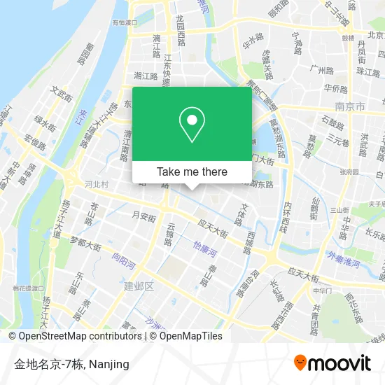 金地名京-7栋 map