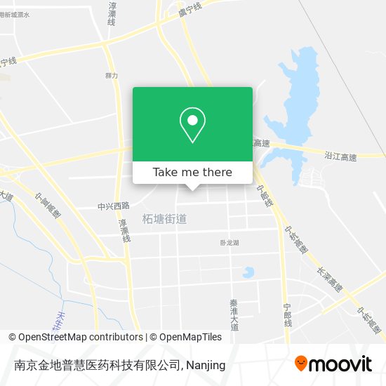 南京金地普慧医药科技有限公司 map