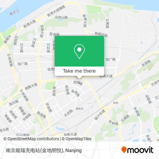 南京能瑞充电站(金地明悦) map