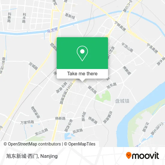 旭东新城-西门 map