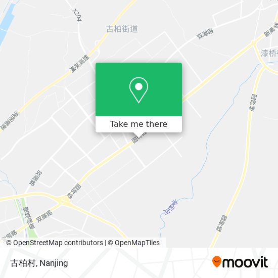 古柏村 map