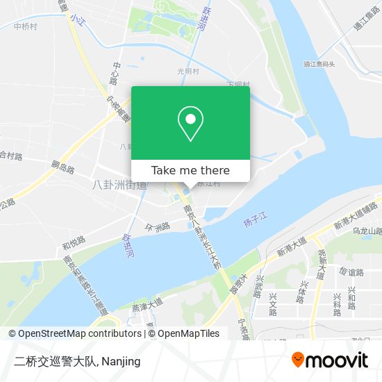 二桥交巡警大队 map