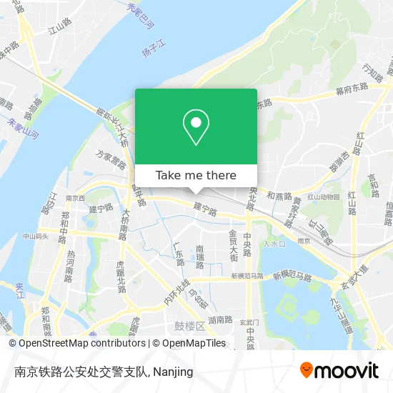 南京铁路公安处交警支队 map