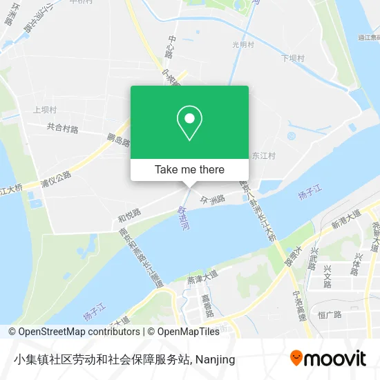 小集镇社区劳动和社会保障服务站 map