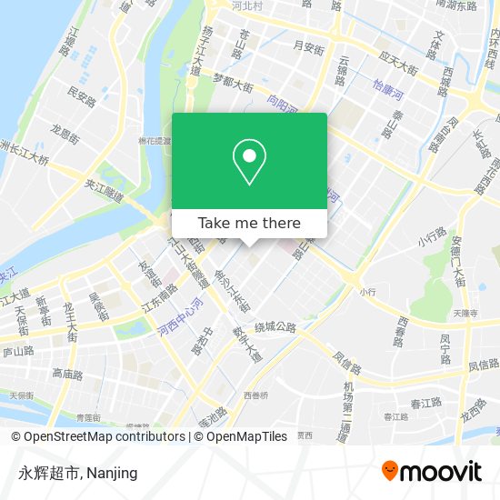 永辉超市 map