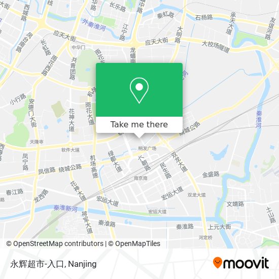 永辉超市-入口 map