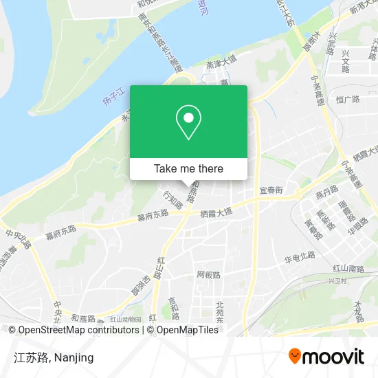 江苏路 map
