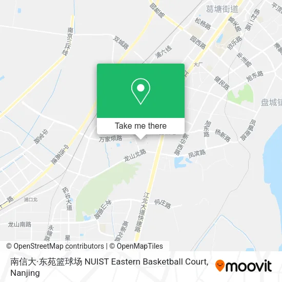 南信大·东苑篮球场 NUIST Eastern Basketball Court map