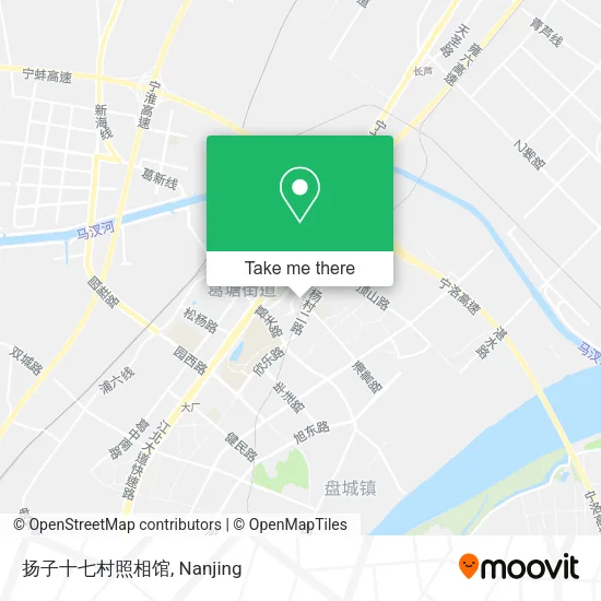 扬子十七村照相馆 map