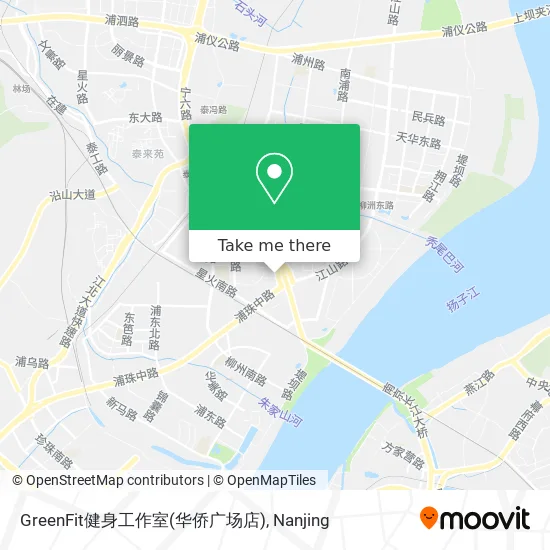 GreenFit健身工作室(华侨广场店) map