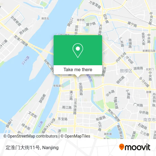 定淮门大街11号 map