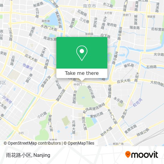 雨花路小区 map
