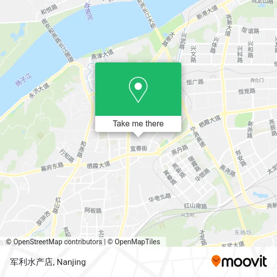 军利水产店 map