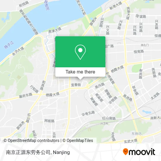 南京正源东劳务公司 map
