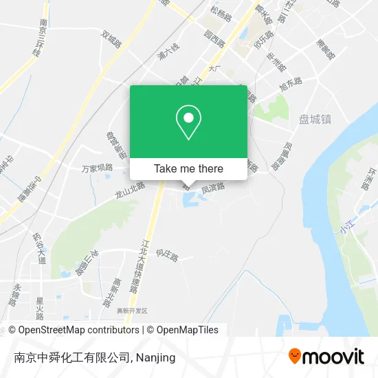 南京中舜化工有限公司 map
