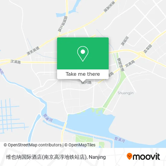 维也纳国际酒店(南京高淳地铁站店) map