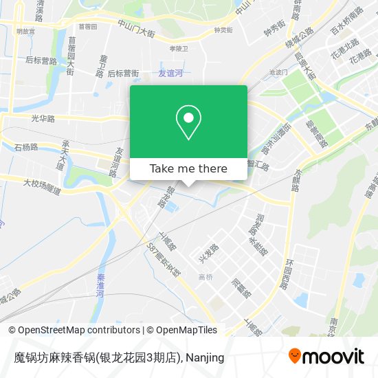 魔锅坊麻辣香锅(银龙花园3期店) map