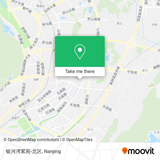 银河湾紫苑-北区 map