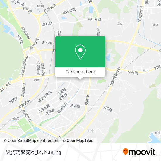 银河湾紫苑-北区 map