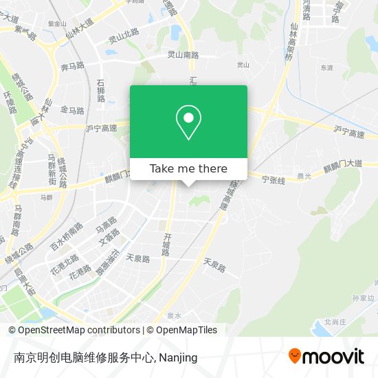 南京明创电脑维修服务中心 map