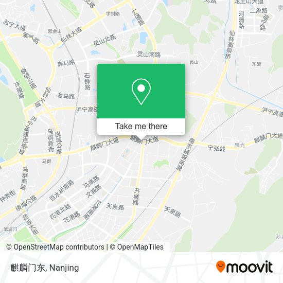 麒麟门东 map