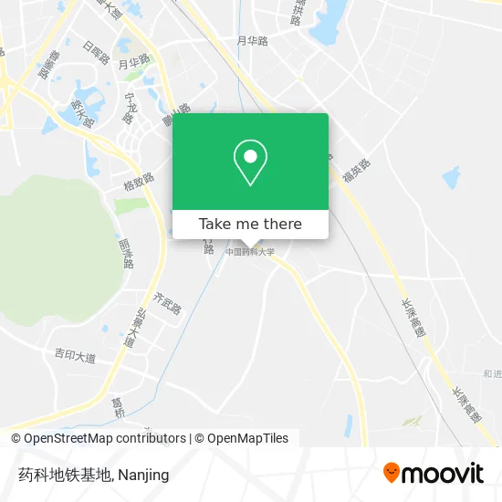 药科地铁基地 map