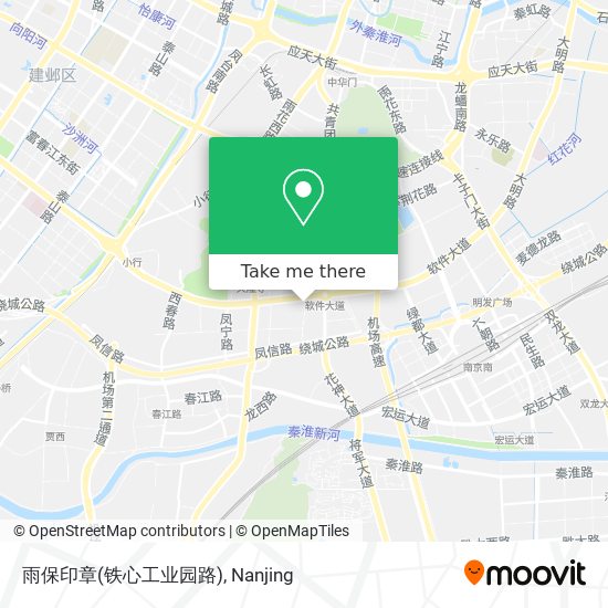雨保印章(铁心工业园路) map