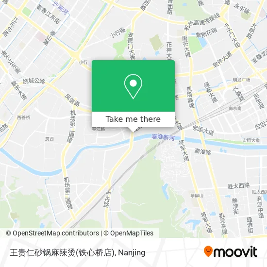 王贵仁砂锅麻辣烫(铁心桥店) map