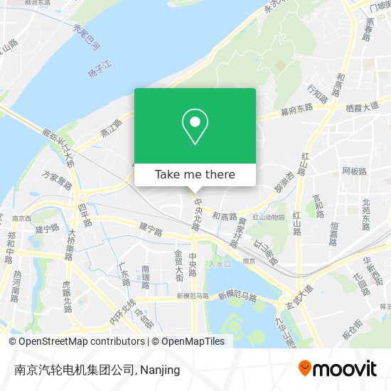 南京汽轮电机集团公司 map