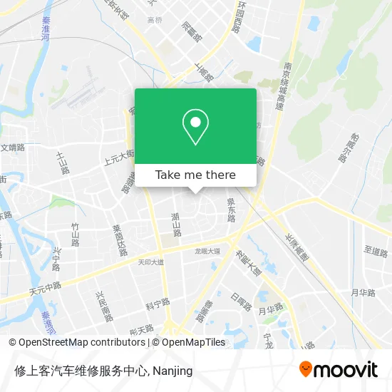 修上客汽车维修服务中心 map