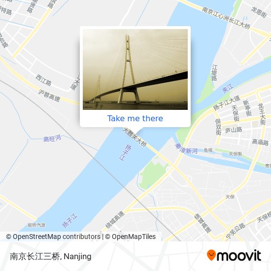 南京长江三桥 map