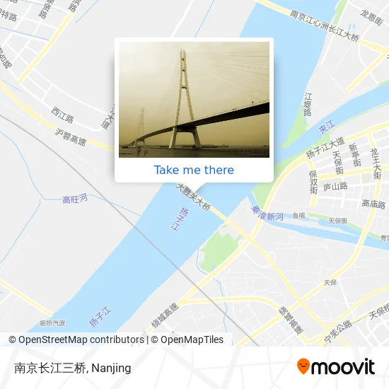 南京长江三桥 map