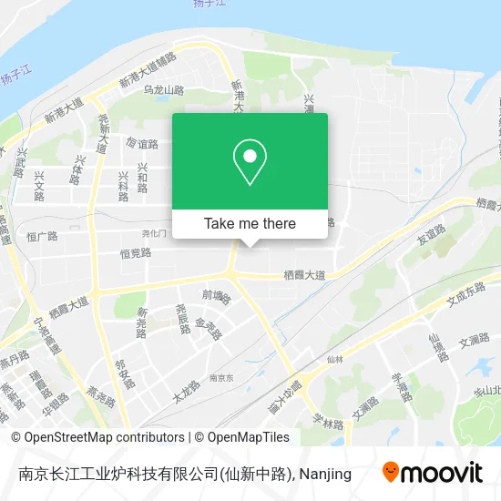 南京长江工业炉科技有限公司(仙新中路) map