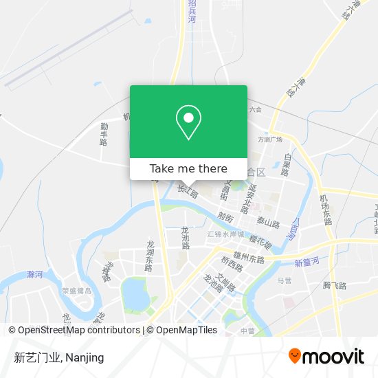 新艺门业 map