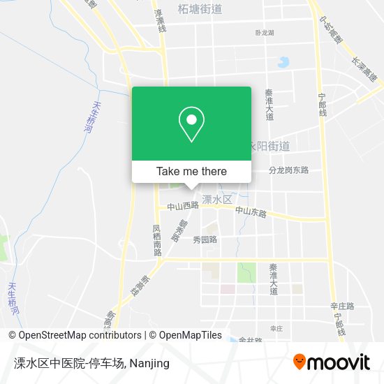 溧水区中医院-停车场 map