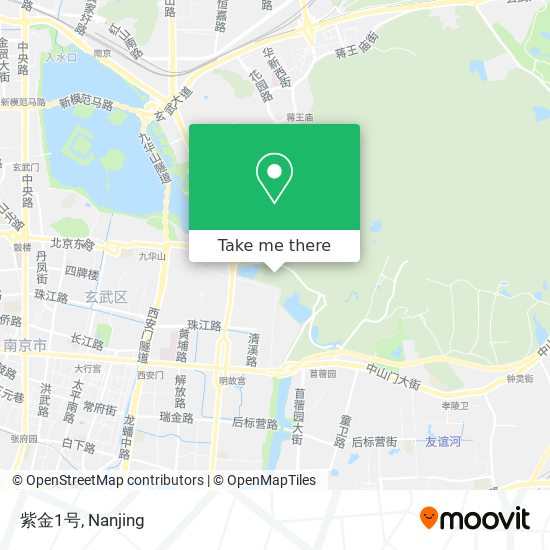 紫金1号 map