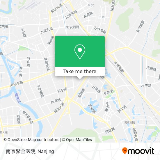 南京紫金医院 map