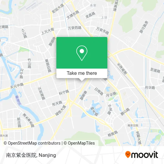 南京紫金医院 map