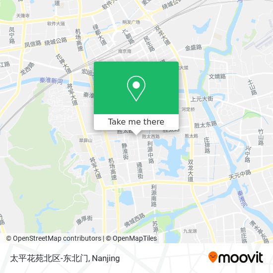 太平花苑北区-东北门 map
