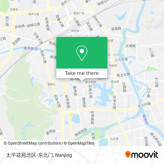 太平花苑北区-东北门 map