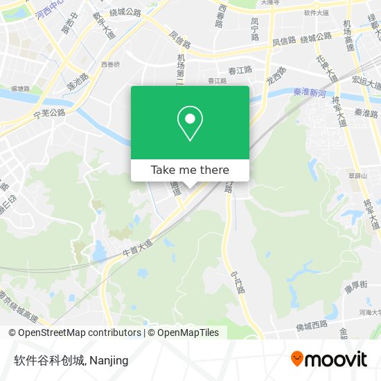 软件谷科创城 map