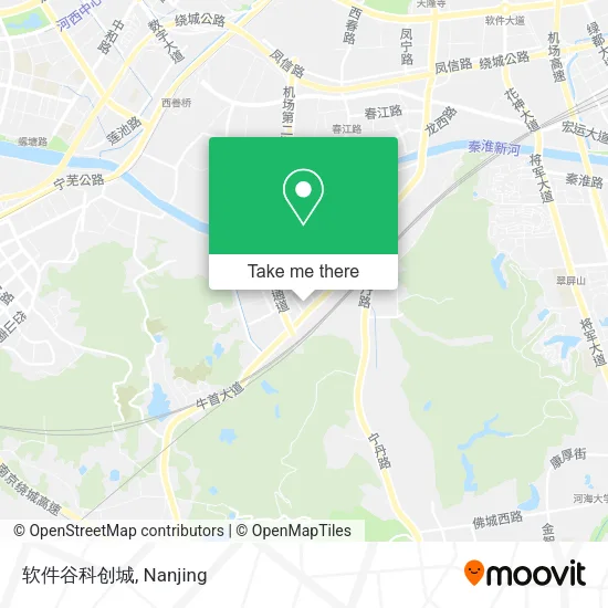 软件谷科创城 map