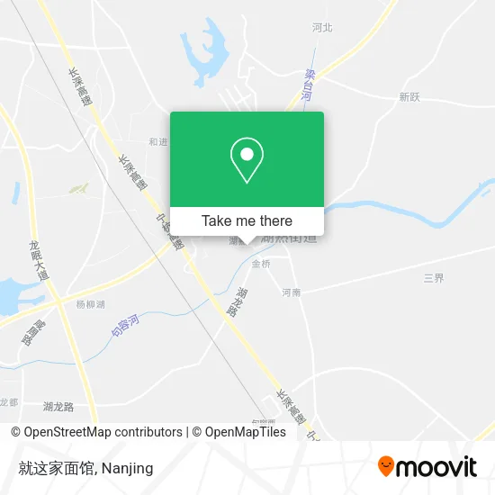 就这家面馆 map