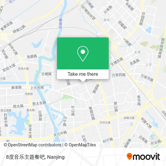 8度音乐主题餐吧 map