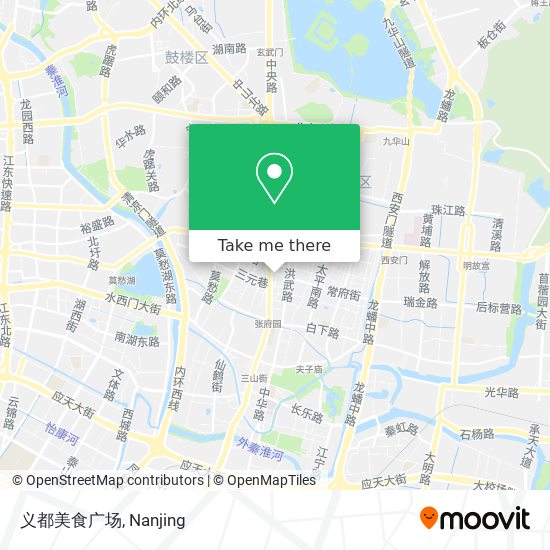 义都美食广场 map