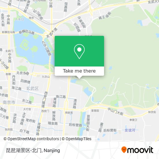 琵琶湖景区-北门 map