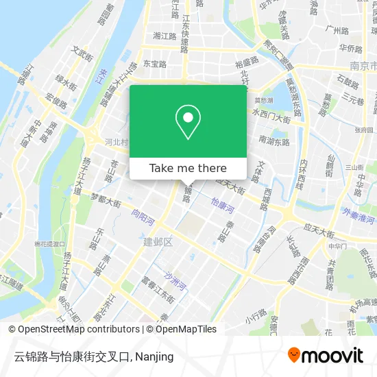 云锦路与怡康街交叉口 map